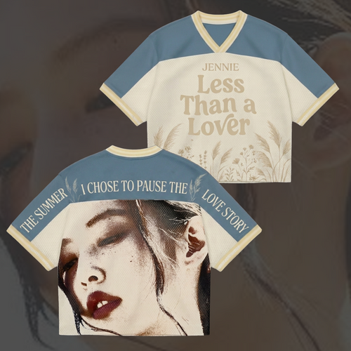 Less Than A Lover Jennie 2026 Come Back Mixed Mesh Jersey Gift For Fans