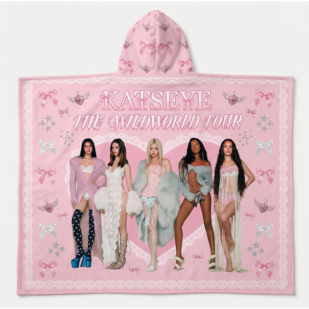 BTS Fan-Fleecedecke mit Gruppenfoto-Design, weiches K-Pop-Wohnaccessoire als Geschenk