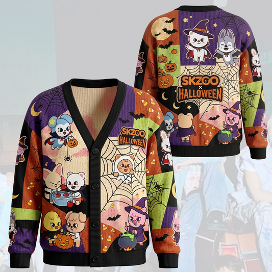 SKZOO Halloween Spooky Cute Cardigan for STAY