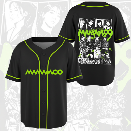 Retro Mamamoo 2026 World Tour 4ward Baseball Jersey Gift For Fans