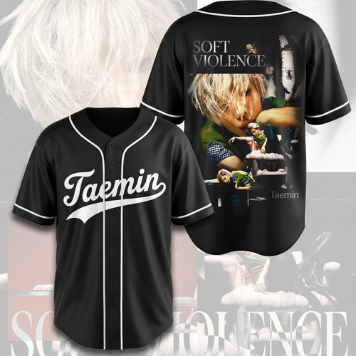 Shinee Taemin Soft Violence Baseball Jersey Fan Edition