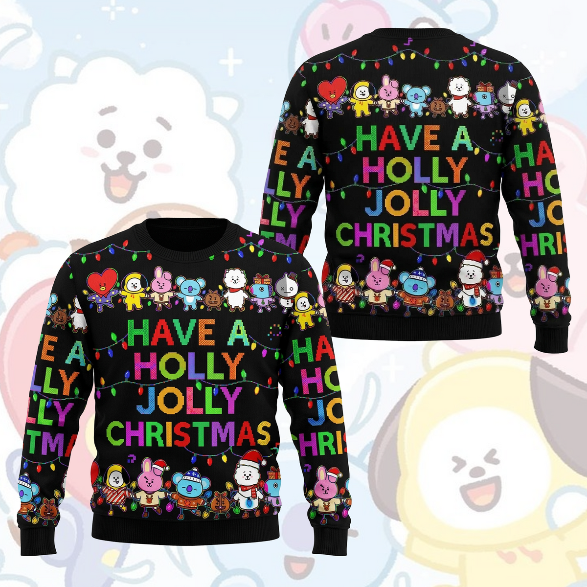 Alles, was ich mir zu Weihnachten wünsche, ist ein hässlicher BTS-Weihnachtspullover