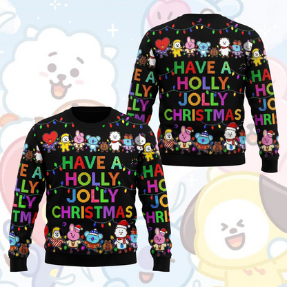 Alles, was ich mir zu Weihnachten wünsche, ist ein hässlicher BTS-Weihnachtspullover