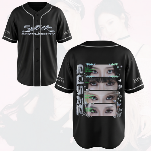 Aespa SYNK Complexity Tour Baseball Jersey MY Concert Outfit Shirt