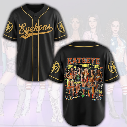 Exhilarating KATSEYE The Wildworld Tour Jersey  Kpop Gift for Fans