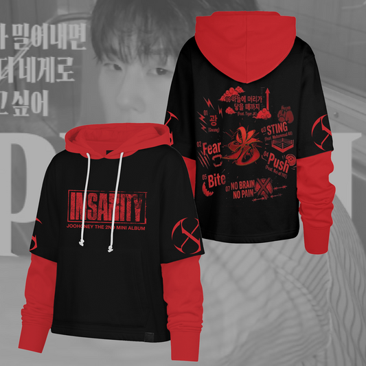 Joohoney Monsta X Insanity Album Tracklist Shortstop Hoodie