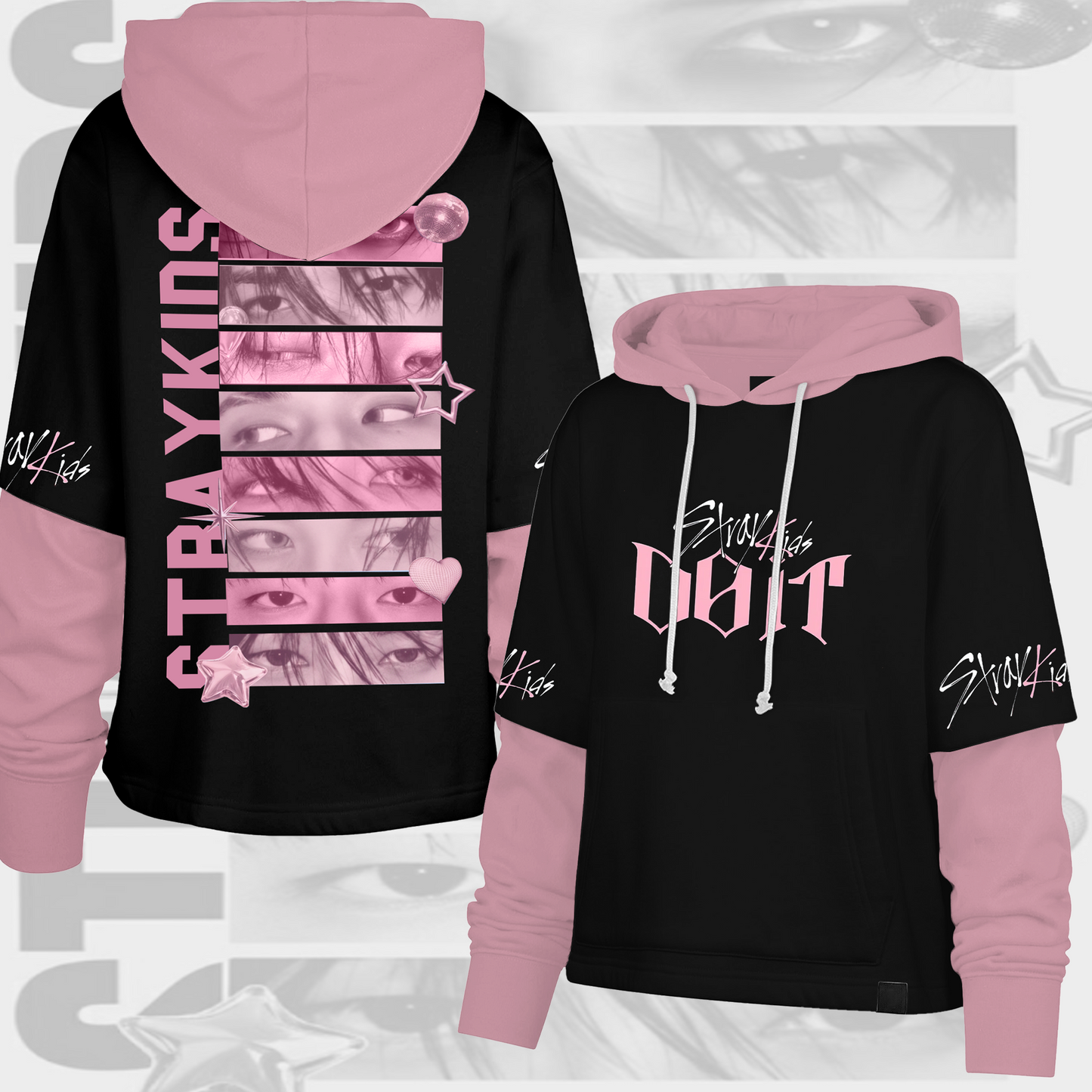 Stray Kids DO IT SKZ Tape It Shortstop Hoodie Gift For Fans