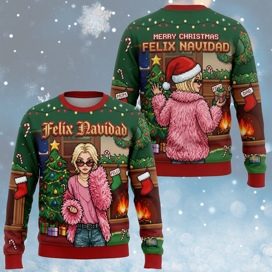 Felix Navidad Merry Christmas STAY Fan Gift