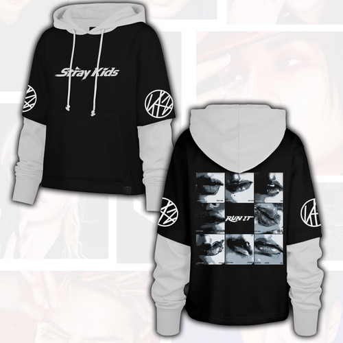 Stray Kids Lips Run It World Tour Shortstop Hoodie This That Album Fan Edition