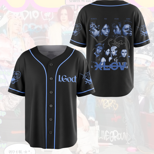 XLov I God Tour Baseball Jersey Vintage Concert Outfit Gift For Fans