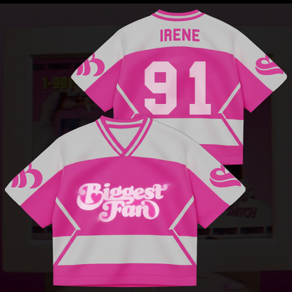 Irene Red Velvet Biggest Fan Album Mixed Mesh Jersey Gift For Lovers