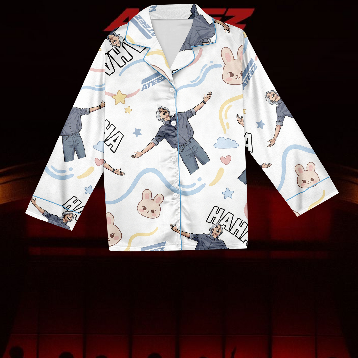 Ateez Seonghwa HAHA Pajama Set