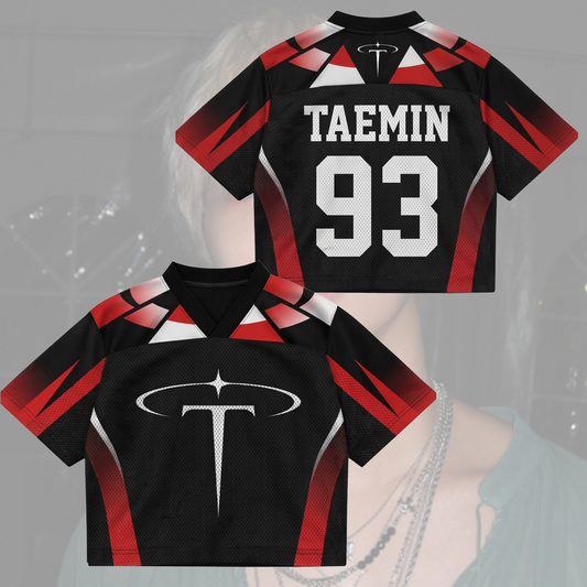 Taemin World Tour Liminal Mixed Mesh Trikot Geschenk für Fans