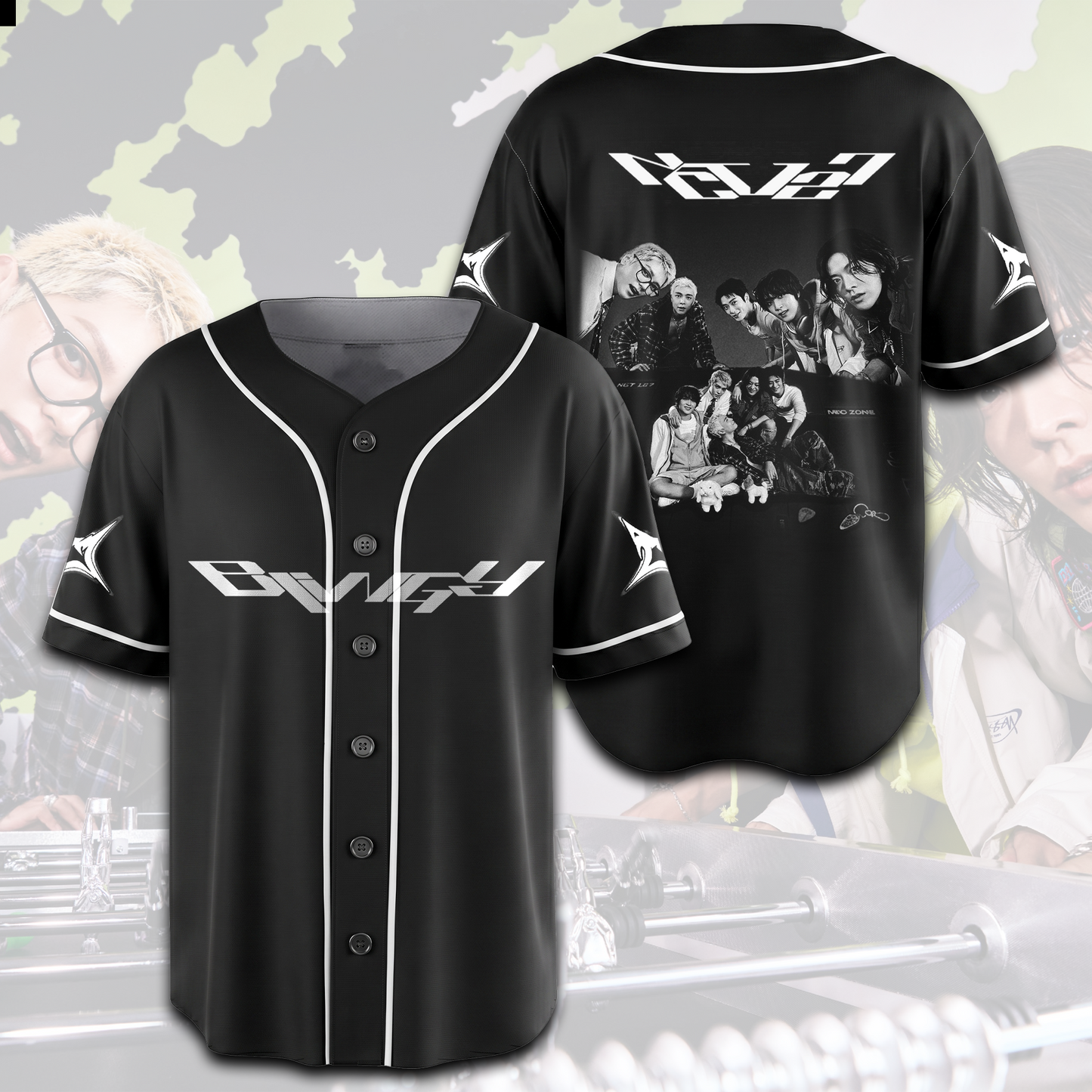 Vintage NCT 127 Blingy Album Baseball Jersey Gift For Fans