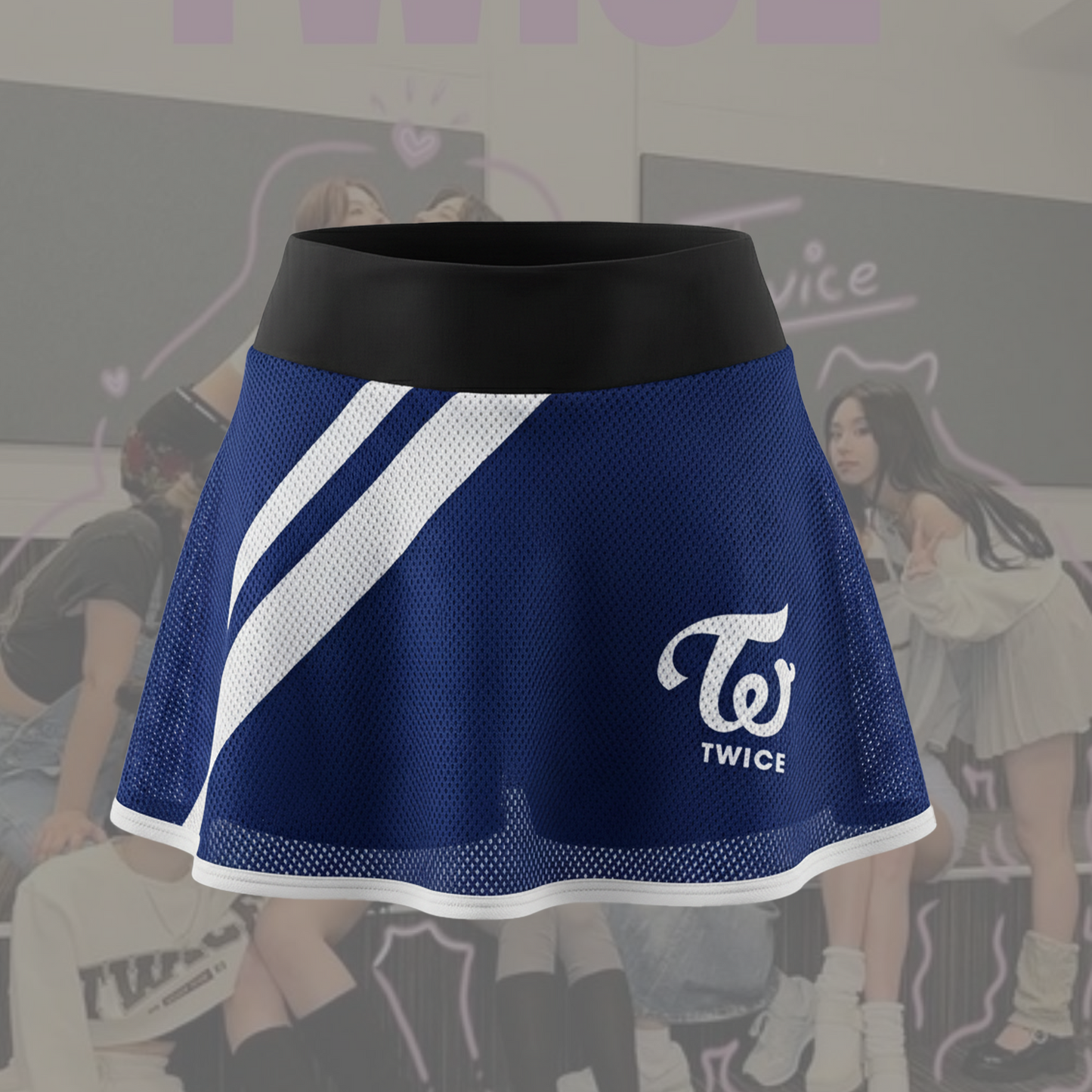 Twice This Is For World Tour Off Shoulder Mesh Gift For Fans