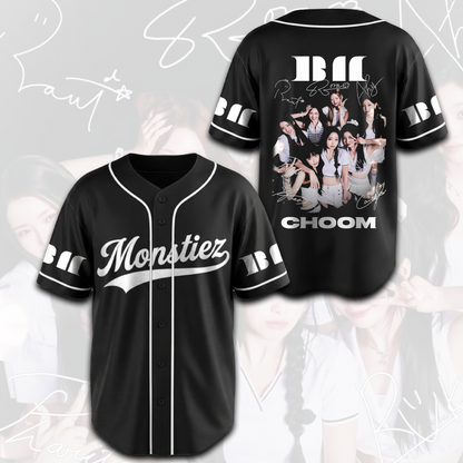 Babymonster Signature Choom  World Tour Baseball Jersey Gift For Monstiez