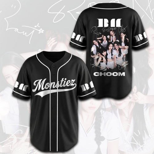 Babymonster Signature Choom  World Tour Baseball Jersey Gift For Monstiez