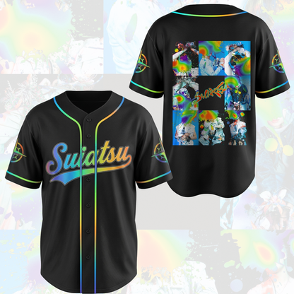 Electric Suiatsu S.T.R.A.Y.K.I.D.S. Club Rainbow Baseball Jersey For Stay