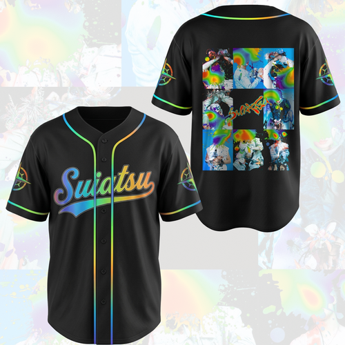 Electric Suiatsu S.T.R.A.Y.K.I.D.S. Club Rainbow Baseball Jersey For Stay