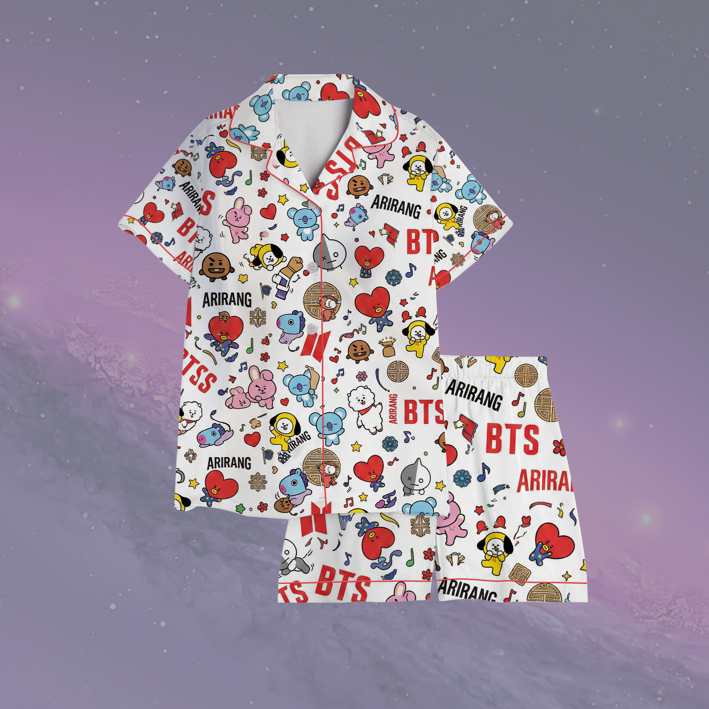 BTS Arirang Cute Pajama Set