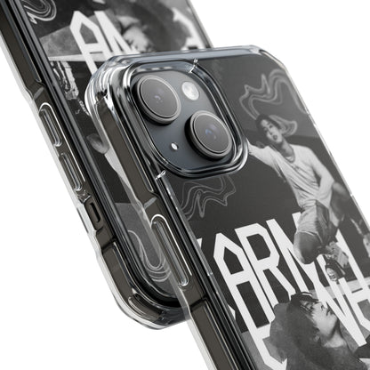 WAVESTEEᵀᴹ Black & White Artistic iPhone Case – KARMA Design