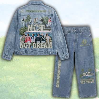 NCT Dream Come Back  Dream After Dream Denim Jacket Concert Outfit Gift For Nctzen
