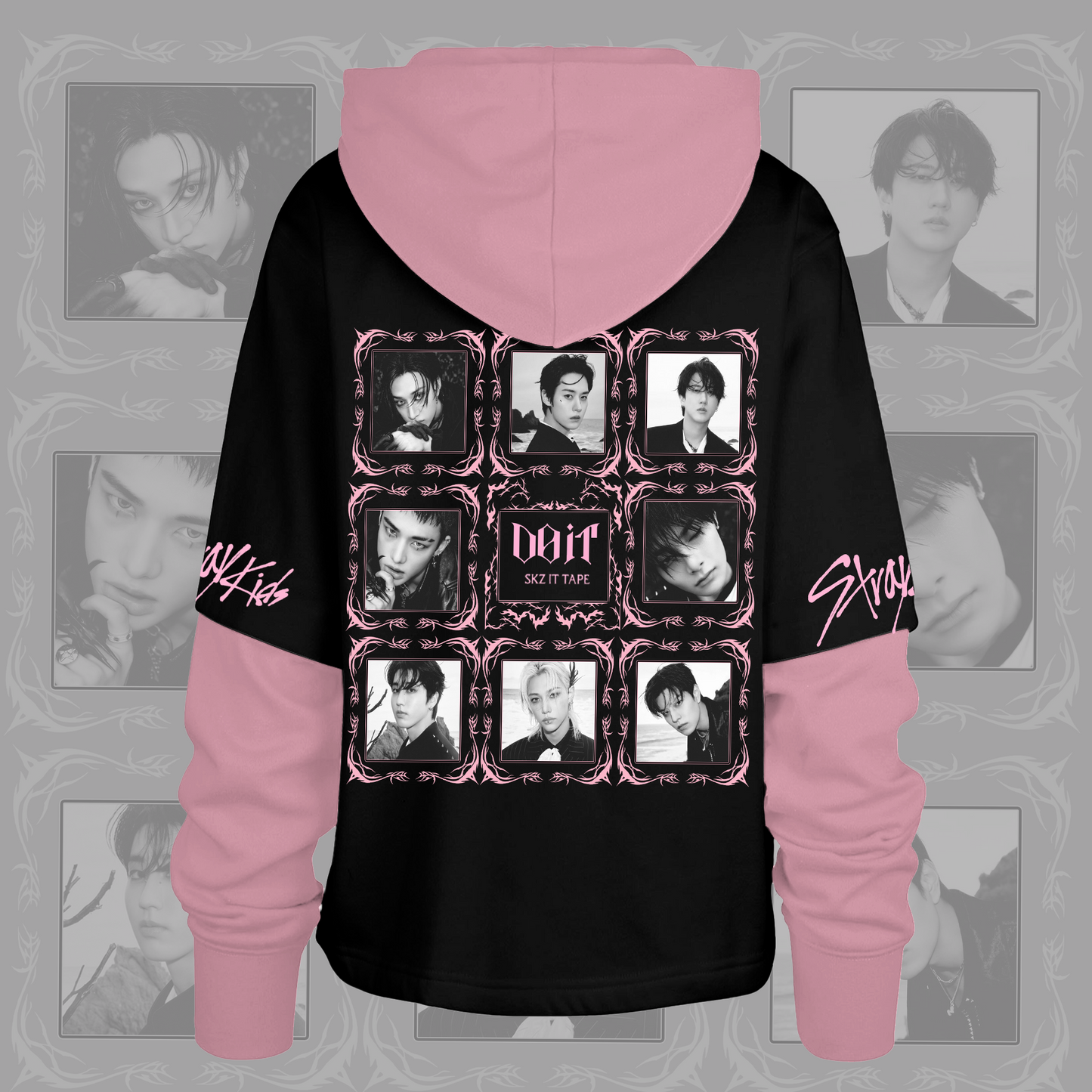 Stray Kids DO IT Ver2 Shortstop Hoodie Gift For Fans