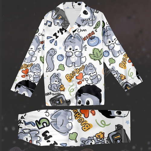 Stray Kids Bang Chan Skzoo Pajama Set