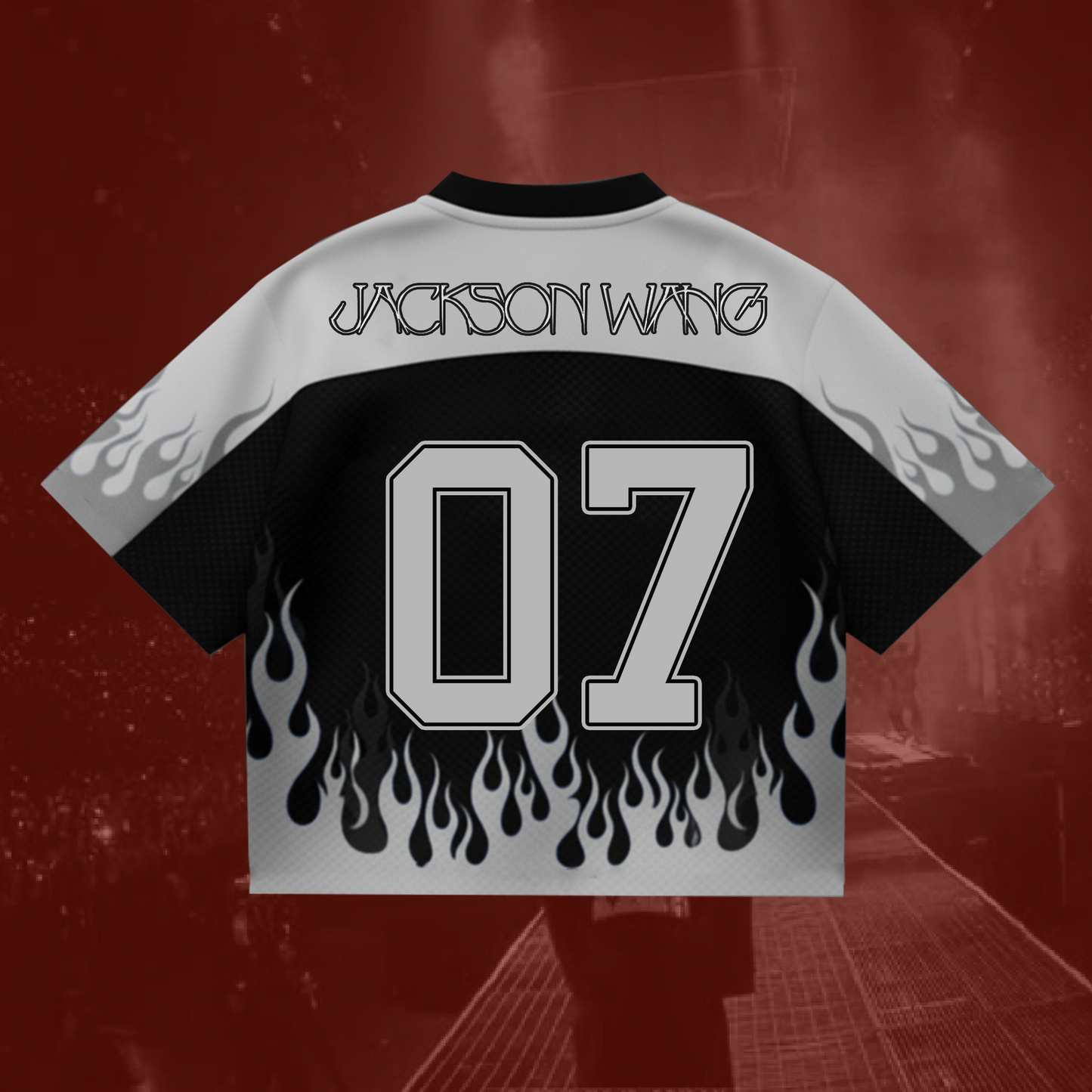 Jackson Wang Magic Man 2 GOT7 North America Mixed Mesh Jersey