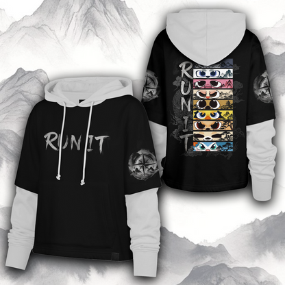 Stray Kids Run It Tour SKZOO Shortstop Hoodie K-Pop Konzert-Outfit Geschenk