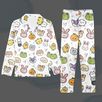 Kawai Seventeen Mineteen  Pajama Set Gift For Fans