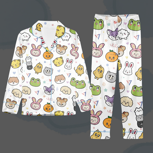 Kawai Seventeen Mineteen  Pajama Set Gift For Fans