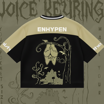 Vampire Voice Enhypen THE SIN VANISH Mixed Mesh Jersey