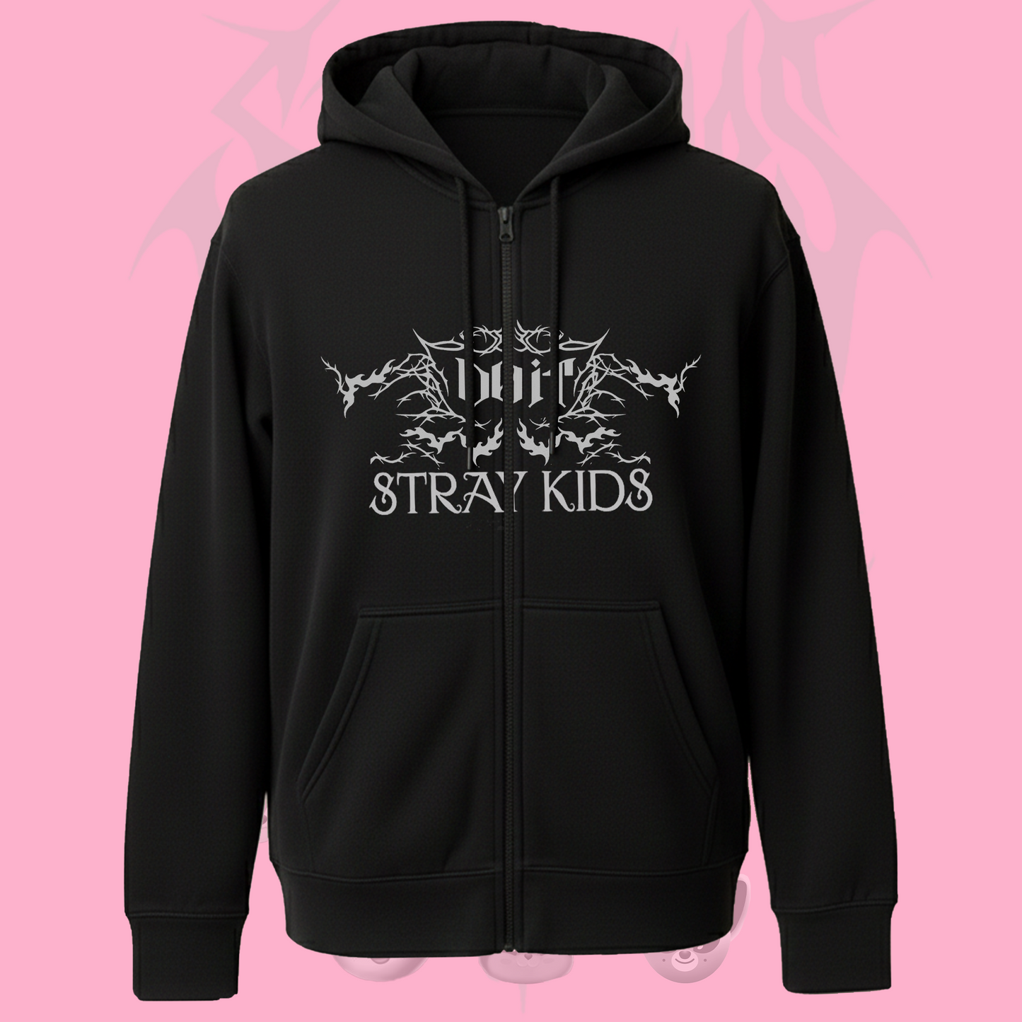 DO IT You Make StrayKids Stay EVIL SKZOO VER Zip Hoodie
