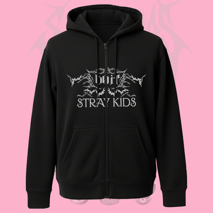 DO IT You Make StrayKids Stay EVIL SKZOO VER Zip Hoodie