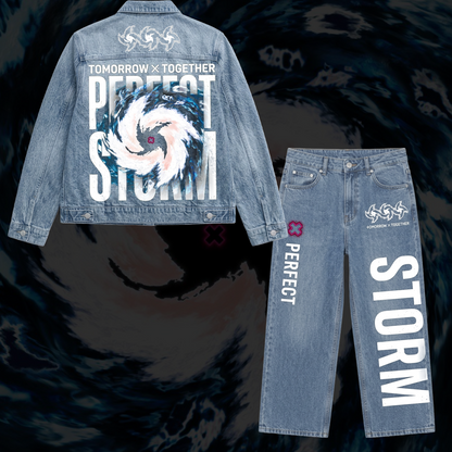 TXT Perfect Storm Mini Album Come Back Denim Jacket Concert Outfit Gift For Moa