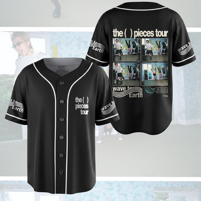 Wave to Earth The Pieces Tour Baseball Jersey Bad Piece Gift For Fans