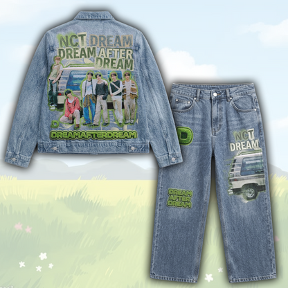 NCT Dream New Album Dream After Dream Denim Jacket Gift For Fans