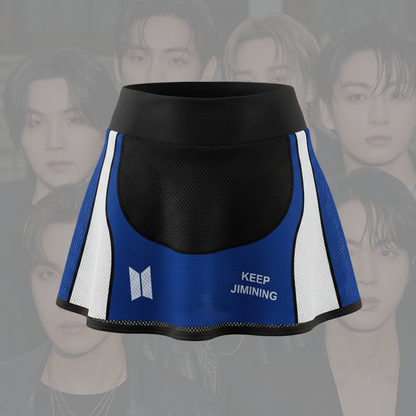Keep Jimining Keep Swimming BTS World Tour Off Shoulder Mesh