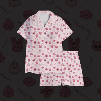 Pink TXT Thorn 8th Mini Album Pajama Set Gift For Fans