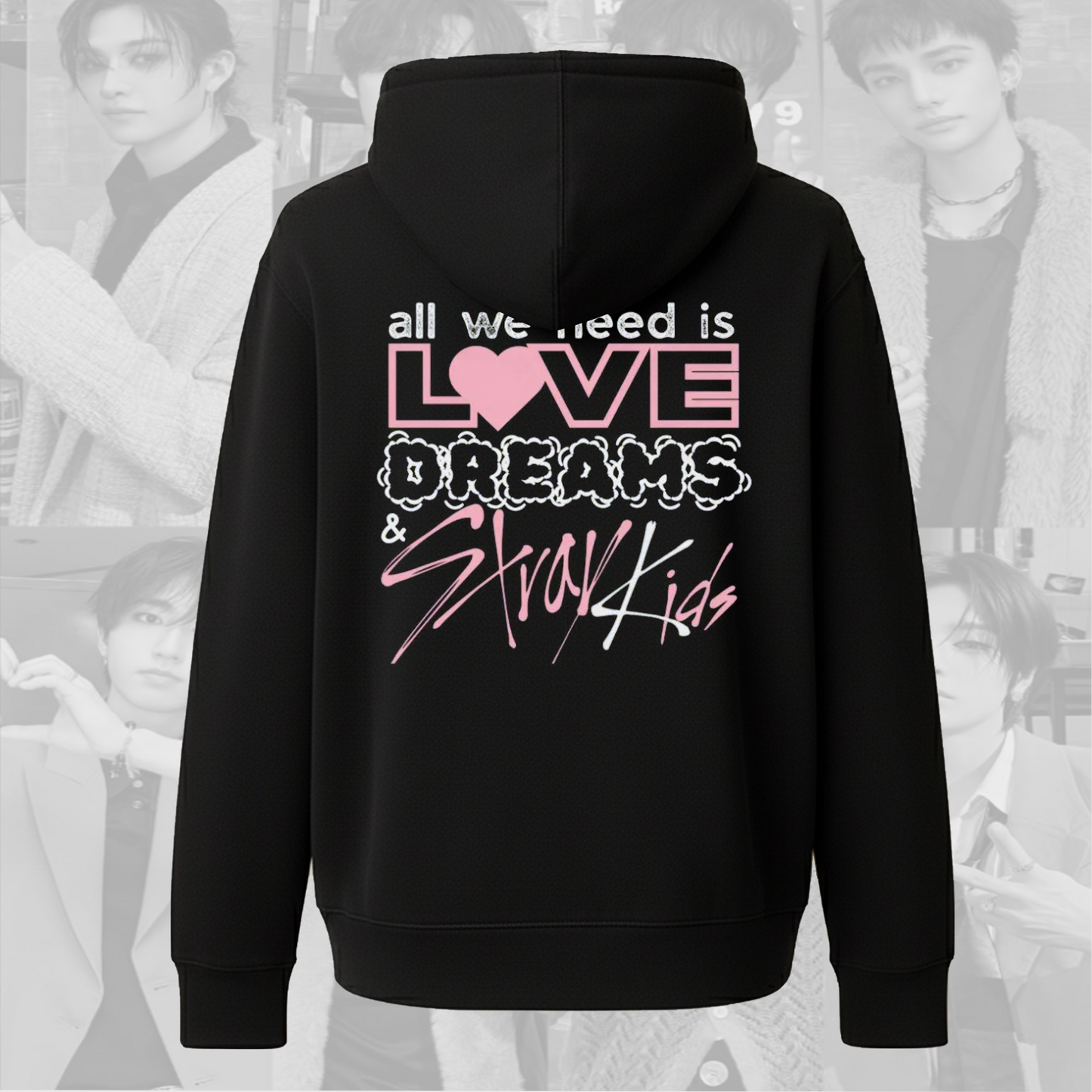 Stray Kids Dreams All We Need Zip Hoodie