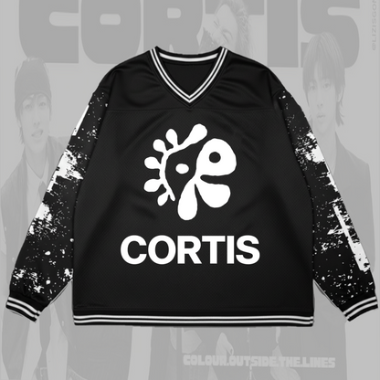 Color Outside the Lines Album Cortis Mesh Splicing Long Sleeved Gifts