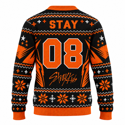 Stray Kids THIS & THAT Ugly Christmas Sweater, STAY Fan Gift