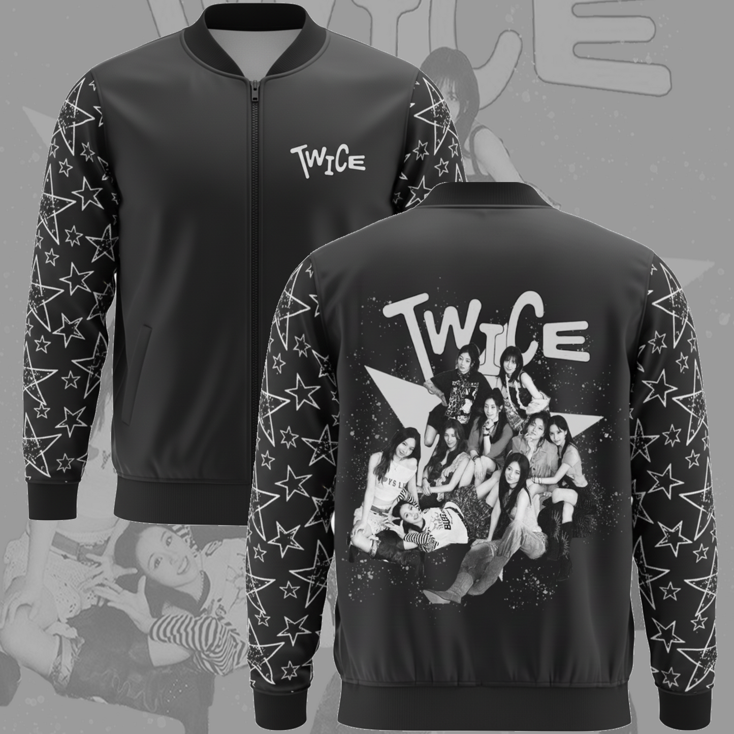 Twice 2026 Tour Bomber Jacket Gift For Fans