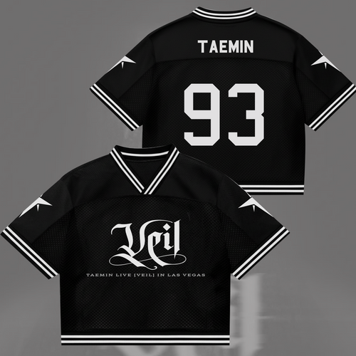 Shinee Taemin VEIL Live in Las Vegas Mixed Mesh Jersey
