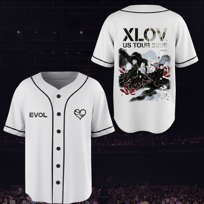 XLOV 2026 I God World Tour Baseball-Trikot Fan-Edition