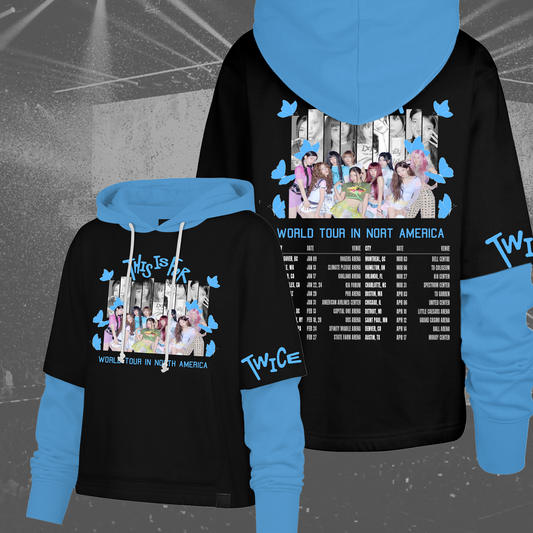 Twice This Is For North America Shortstop Hoodie Gift For Fans