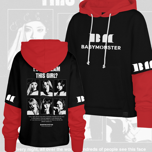 Babymonster Ever Dream This Girl Shortstop Hoodie Gift For Lovers