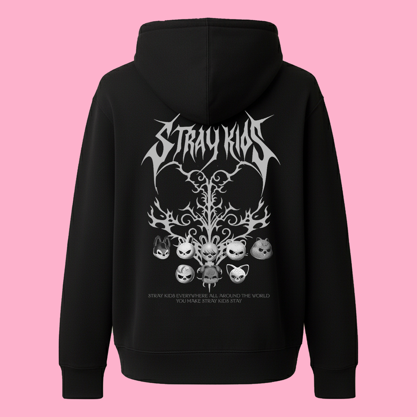 DO IT You Make StrayKids Stay EVIL SKZOO VER Zip Hoodie