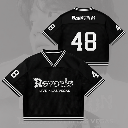 BAEKHYUN LIVE Reverie in Las Vegas EXO Mixed Mesh Jersey